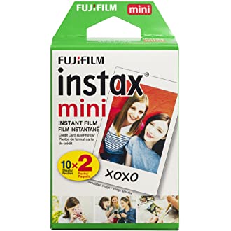 Fujifilm Instax Mini Instant Film Twin Pack (White)